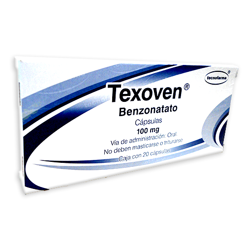 TEXOVEN CAP. 100 MG. CAJA C/20