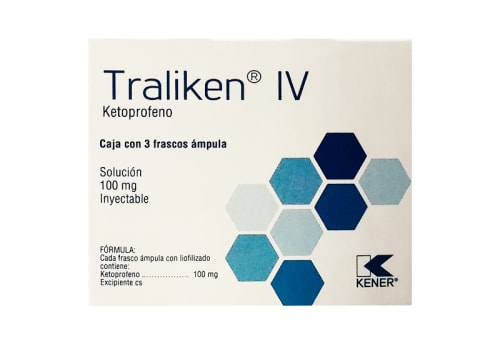 TRALIKEN IV 3 FA 100 MG