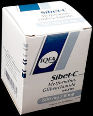 SIBET-C 60 TAB 500/5MG