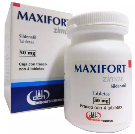 MAXIFORT ZIMAX 50MG 4TAB LGEN