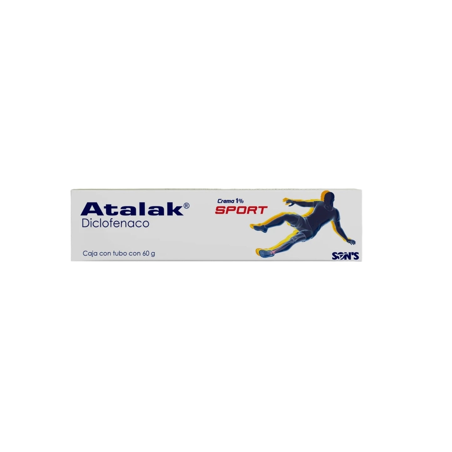 ATALAK CMA. CAJA C/TUBO C/60 G.