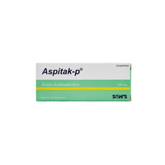 ASPITAK-P 30 TABLETAS 100 MG. CAJA