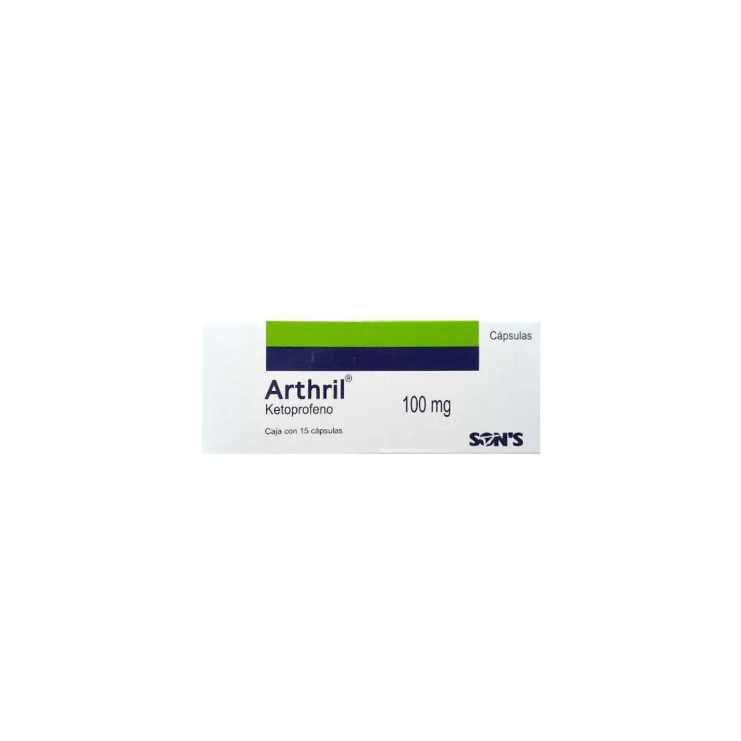 ARTHRIL CAP. 100 MG. CAJA C/15