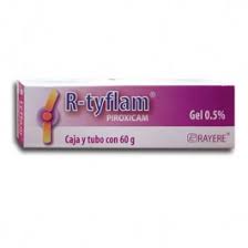 R-TYFLAM 1 GEL 5MG/100G DE 60 G