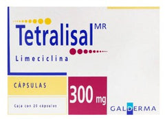 TETRALISAL 300 MG 20 CAPS