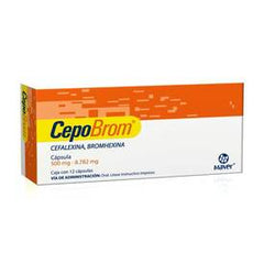 CEPOBROM CAP. 500/8.782 MG. CAJA C/12