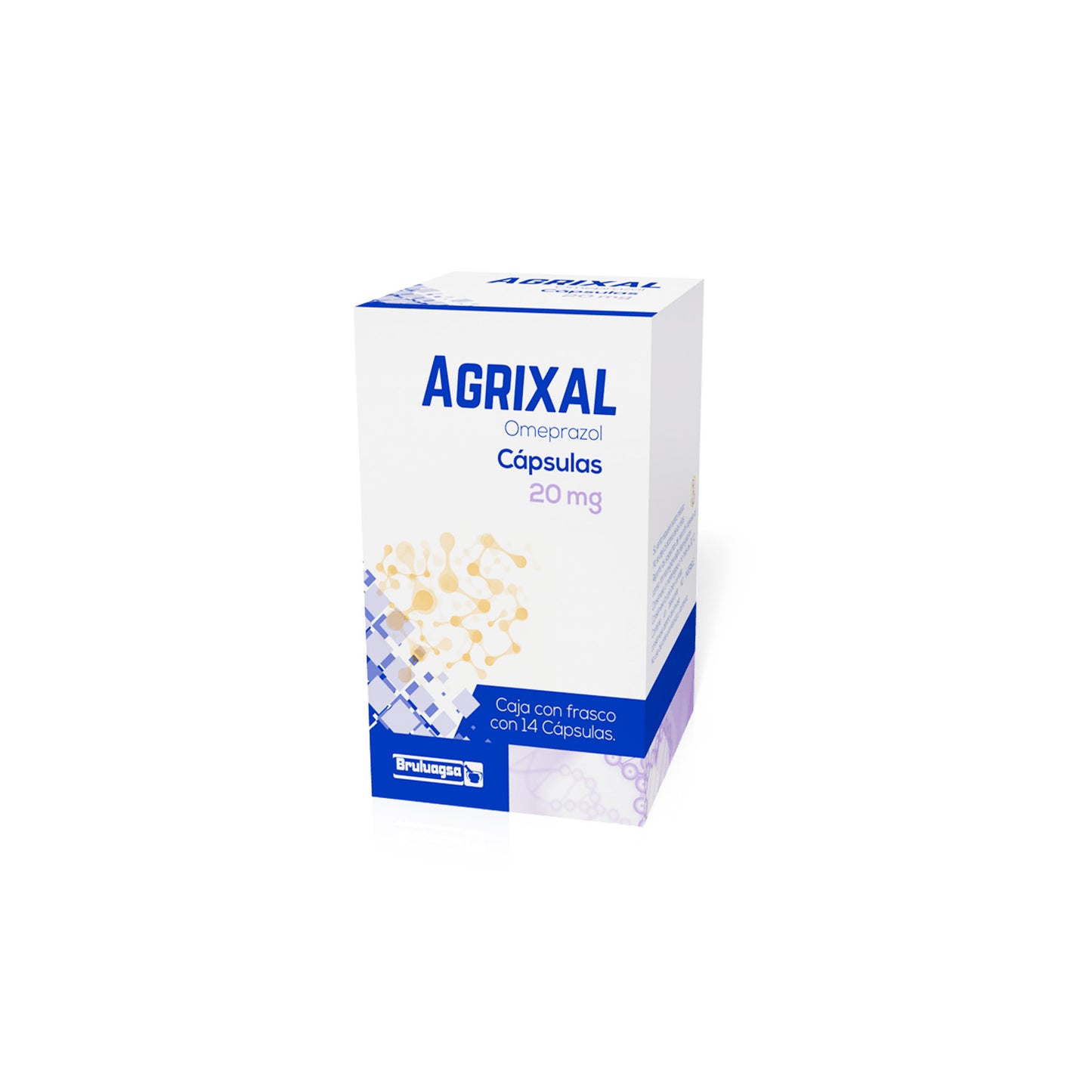 AGRIXAL CAP. 20 MG. CAJA C/FCO. C/14