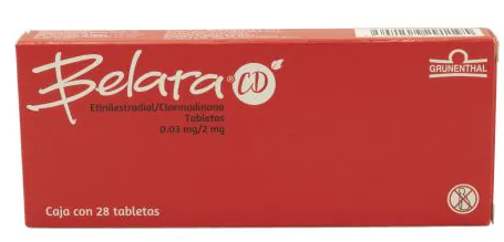 BELARA CD 0.03/2MG 28 TAB