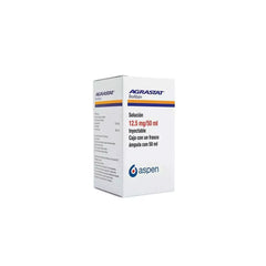 AGRASTAT 12.5 MG/50 ML C/1. FCO. AMP 50 ML