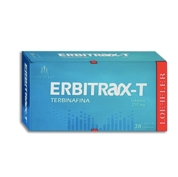 ERBITRAX-T 250MG TAB C28