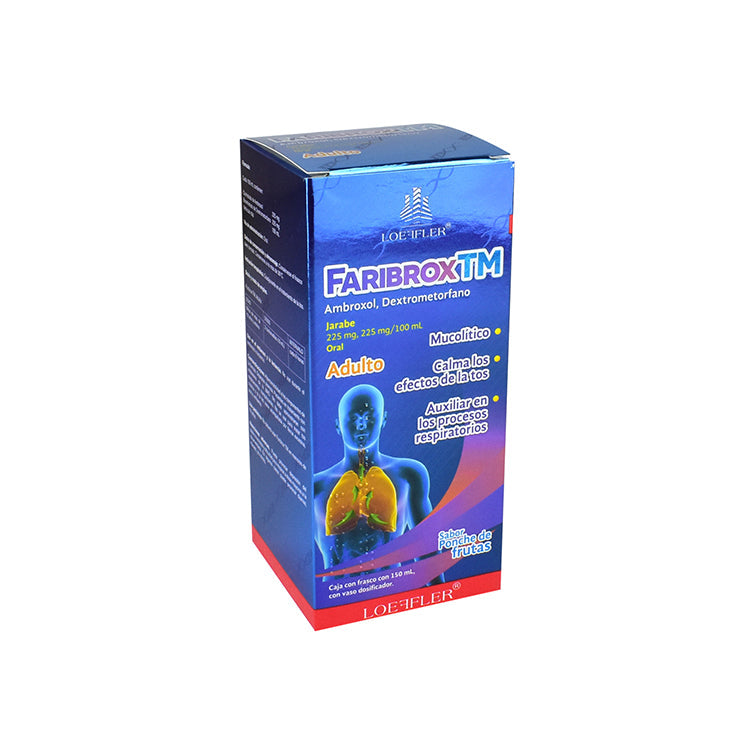 FARIBROX TM ADULTO 1 JBE 225/225MG/100/1