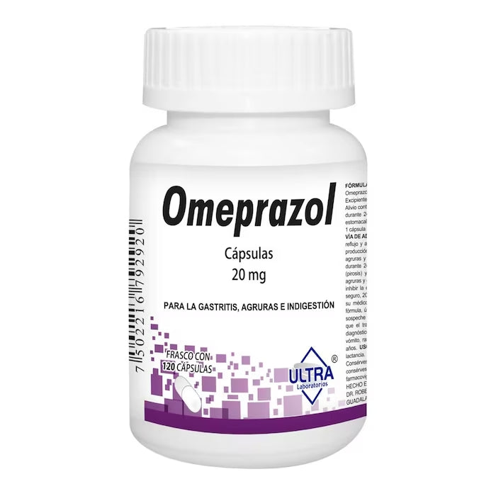 OMEPRAZOL 20MG CAP C120