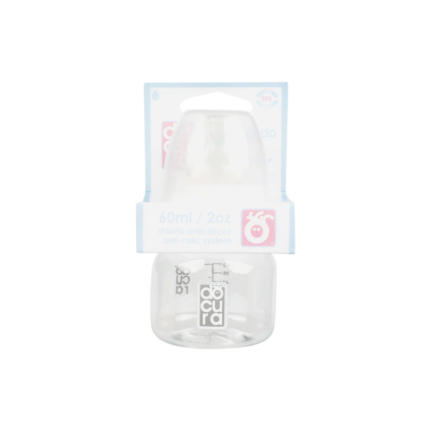 BIB DOCURA BLANCO REC NACIDO 2OZ