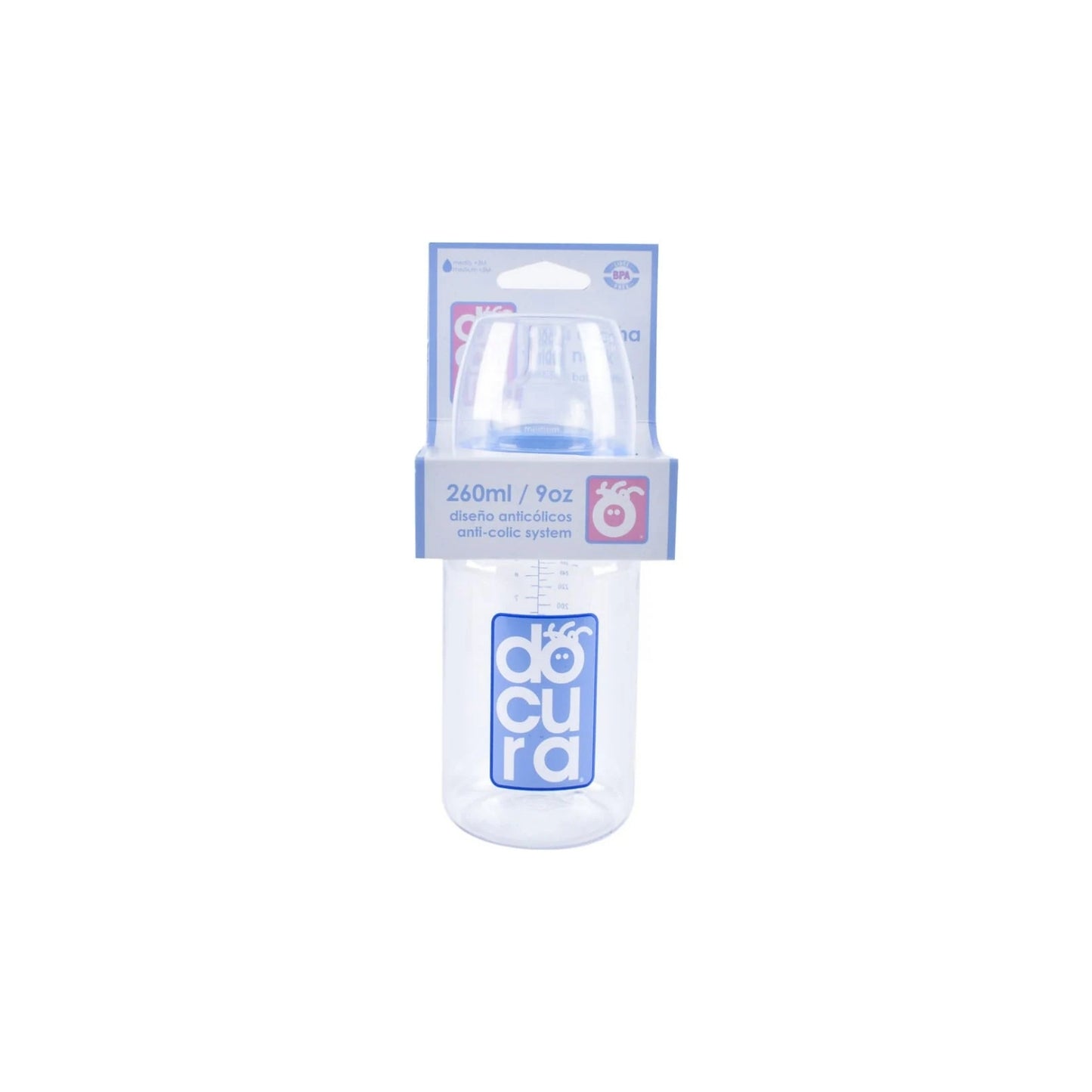BIB DOCURA BLANCO BOCA ANCHA 9OZ