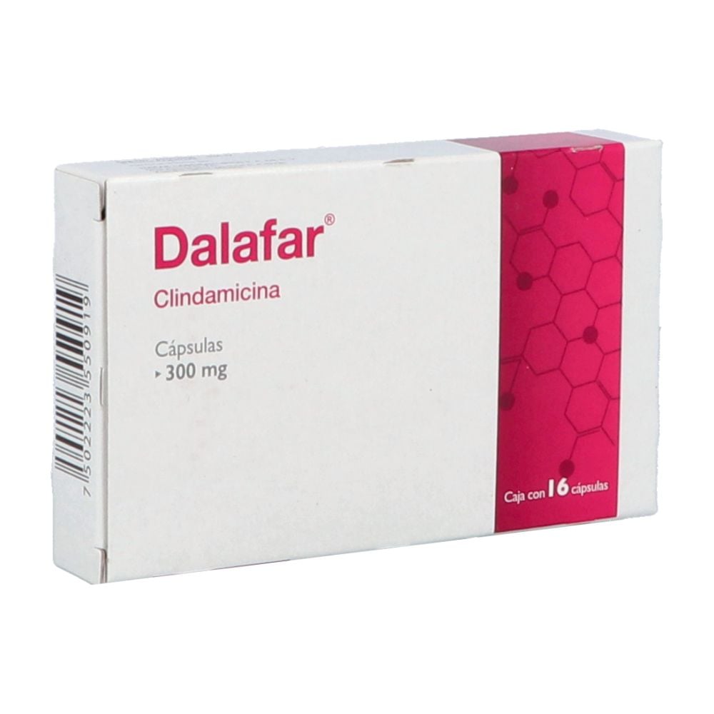 DALAFAR CAP. 300 MG. CAJA C/16