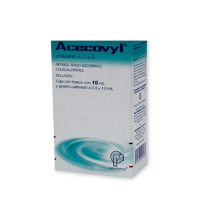 ACECOVYL SOL. GTS. CAJA C/FCO. C/15 ML.