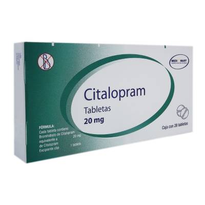 CITALOPRAM 20 MG 28 TAB LGEN