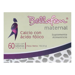 BELLA FEM MATERNAL FCO TAB C60