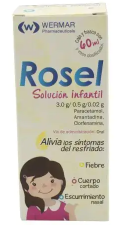 ROSEL SOL. INFANTIL CAJA C/FCO. C/60 ML.