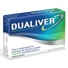 DUALIVER 100/150 MG 16 CAPS