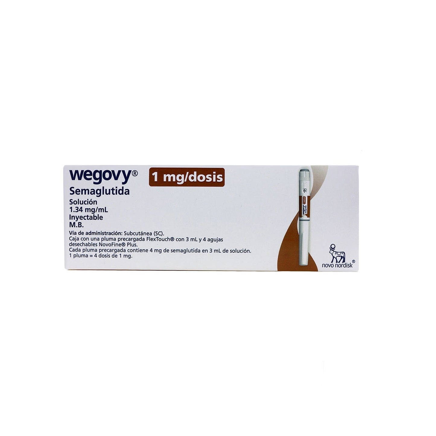 WEGOVY 1 MG 1 PLUMA PRECARGADA