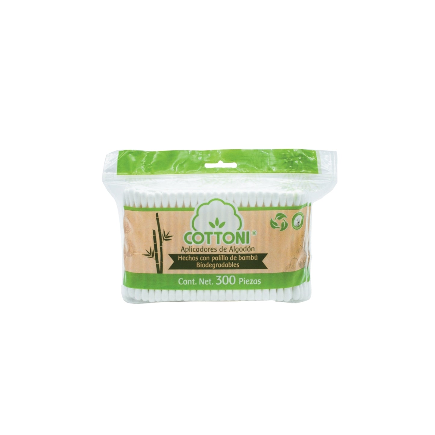 APLICADORES DE ALGODÓN EN BOLSA ZIPLOC
