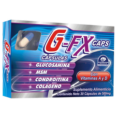 G-FX CAPS 30 CAPS 113.6/50/10/500 MG