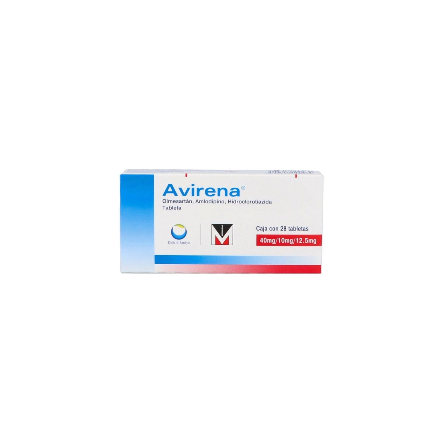 AVIRENA 40/10/12.5 MG 28 TAB