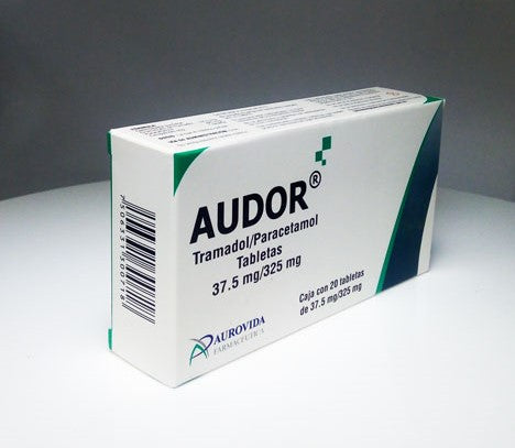 TRAMADOL/PARACETAMOL TAB 37.5/325 MG CAJA C20 (AUDOR)