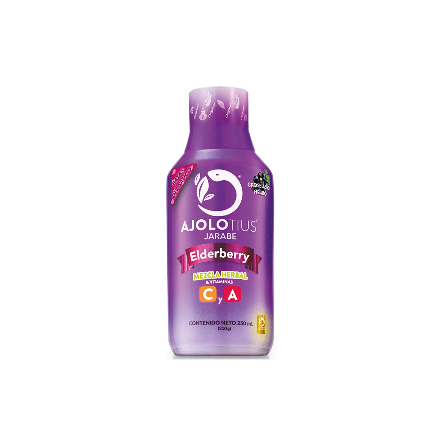 AJOLOTIUS JARABE ELDERBERRY 1 JBE 250 ML