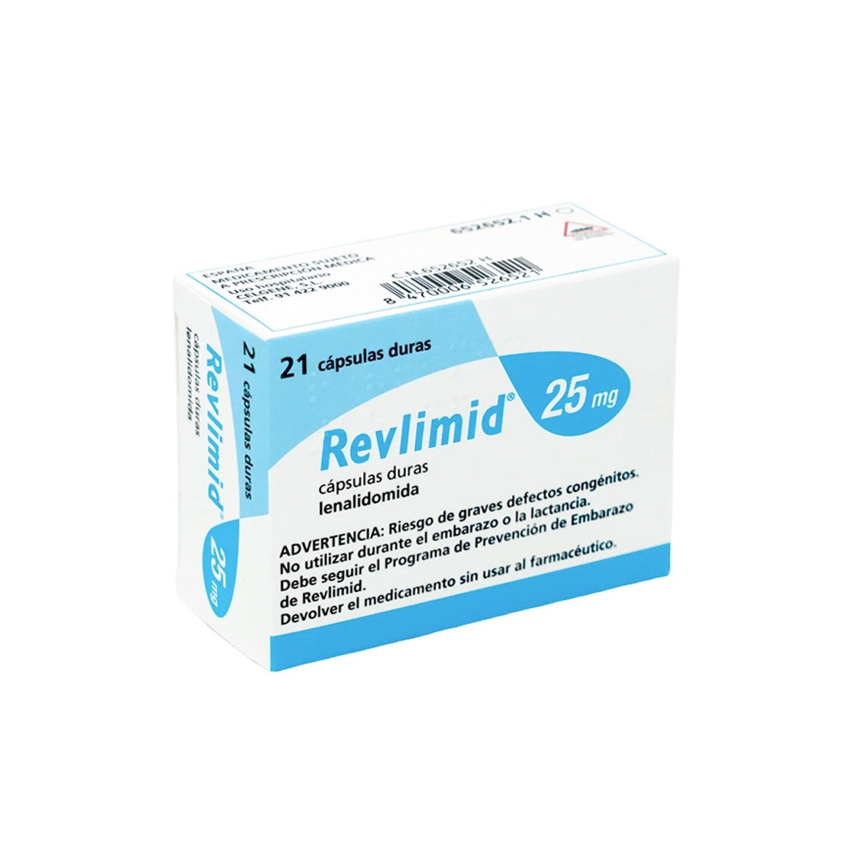 REVLIMID 25 MG CAJA 21 CAPSULAS