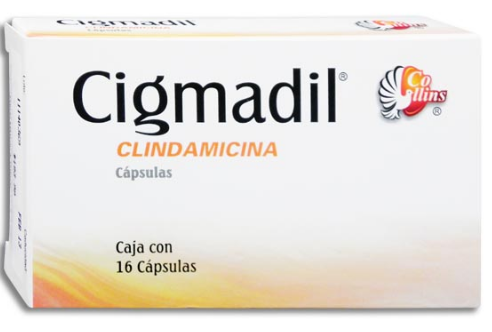 CIGMADIL CAP. 300 MG. CAJA C/16