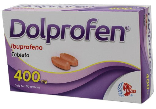 DOLPROFEN TAB. 400 MG. CAJA C/10