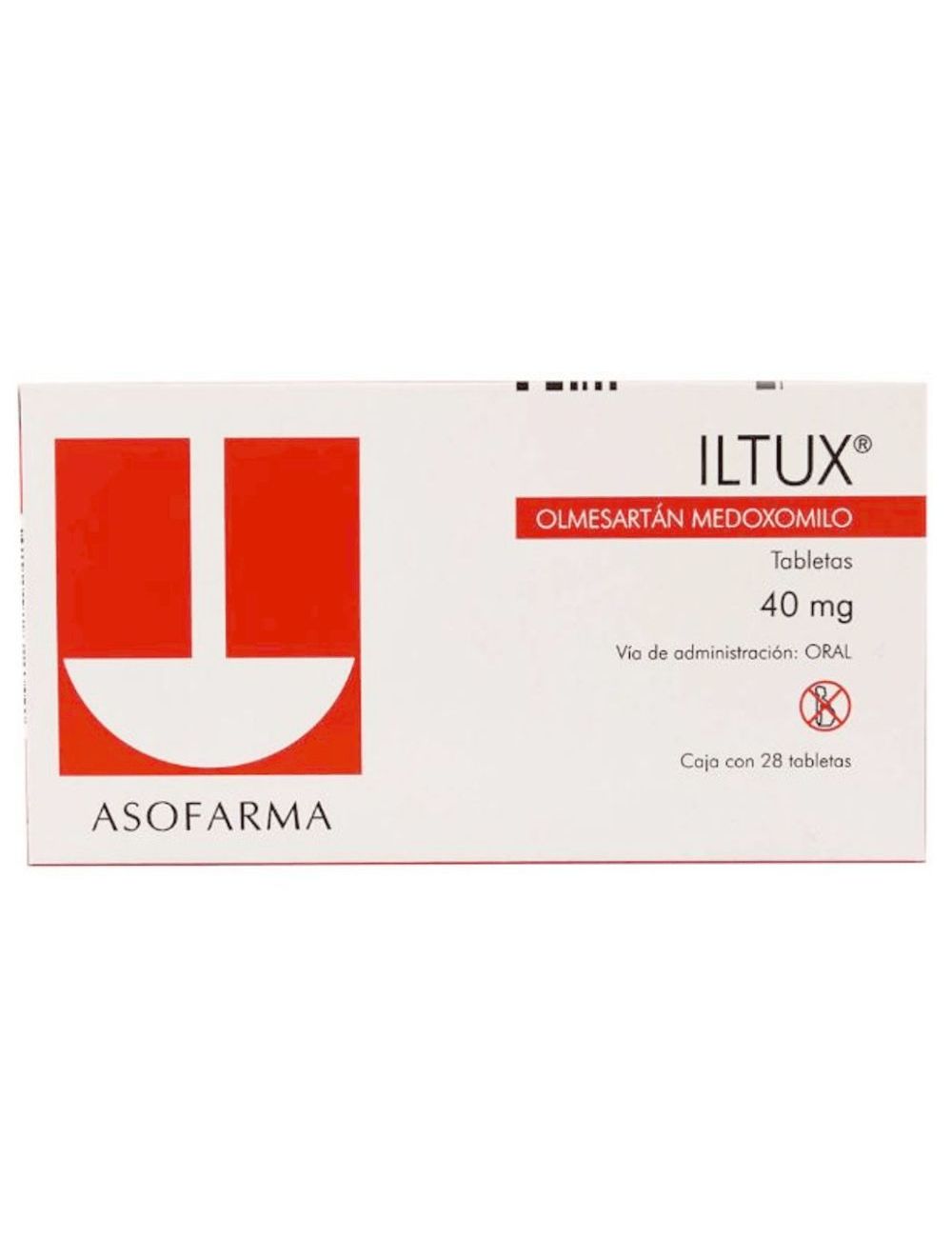 ILTUX 40 MG 28 TAB