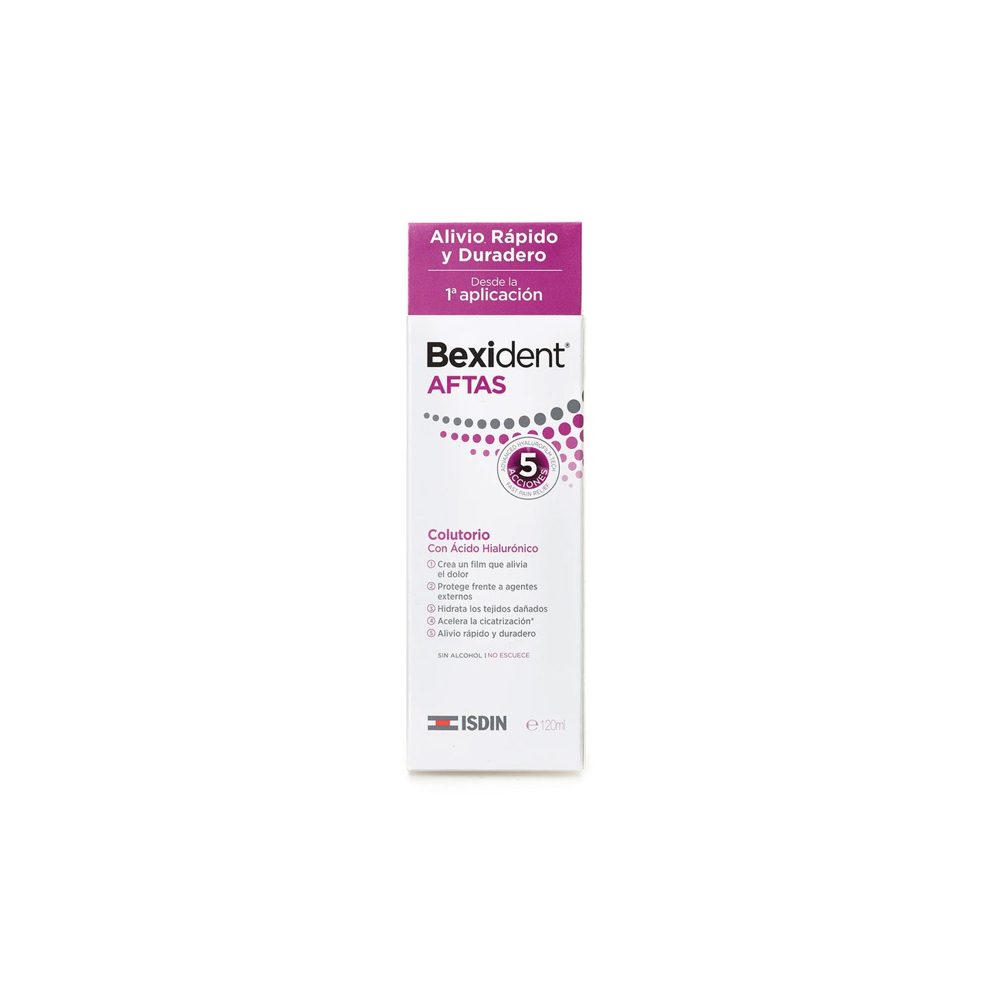BEXIDENT ISDIN AFTAS 5ACC 120ML