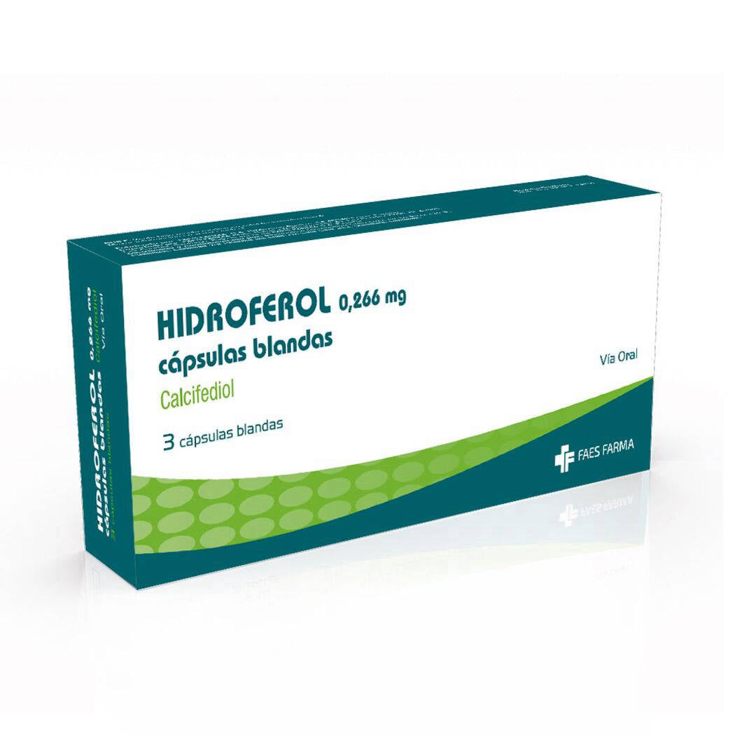 HIDROFEROL 0.226 MG 3 CAPS N