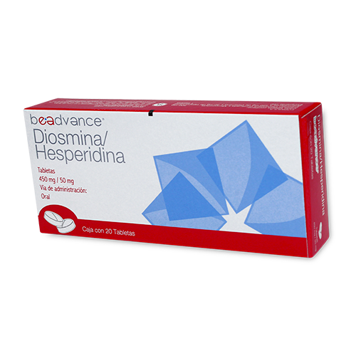 DIOSMINA HESPERIDINA 20 TAB 450/50 MG