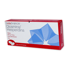 DIOSMINA HESPERIDINA 20 TAB 450/50 MG