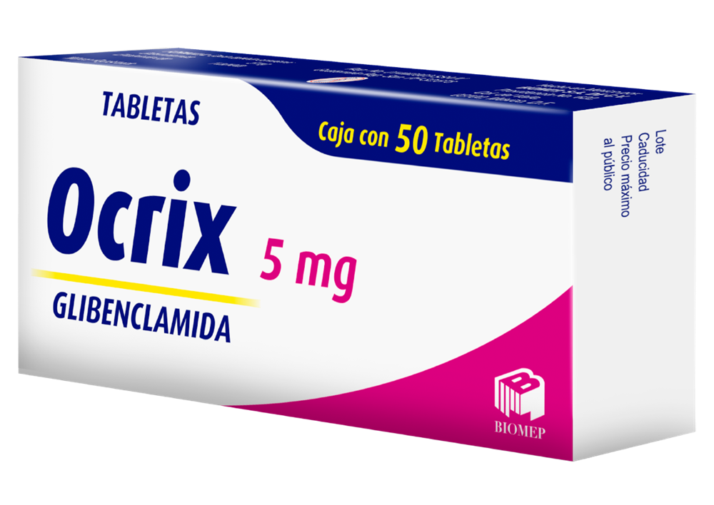 OCRIX TAB. 5 MG. CAJA C/50
