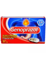 GENOPRAZOL 20MG BLISTER 14 CAPS