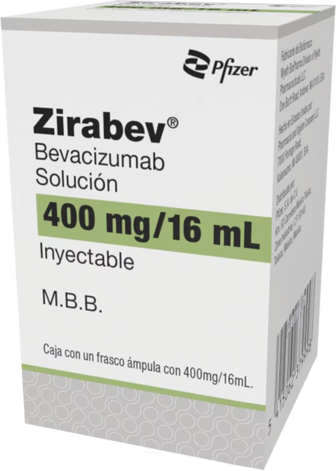 ZIRABEV 400MG SOL INY F.A. 16 ML