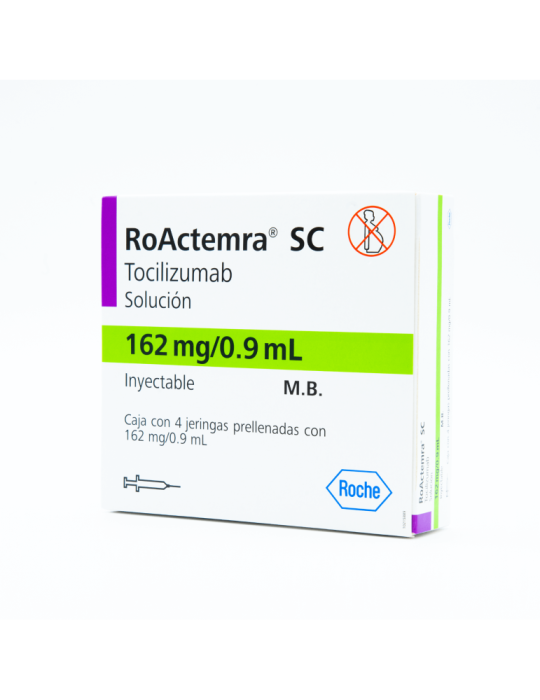ROACTEMRA SC 162MG S.I. 4JGAS PRE