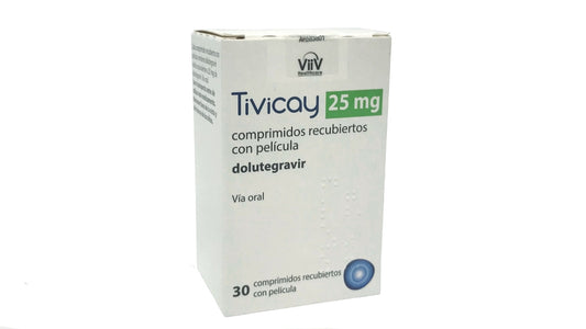 TIVICAY 25 MG FCO 30 TAB