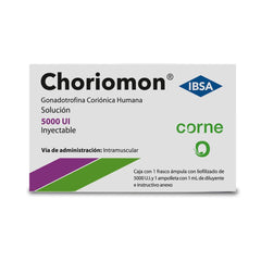 Choriomon 5000 Ui Solución Inyectable Caja Con Frasco Ámpula