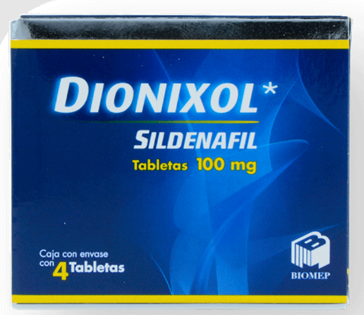 DIONIXOL TAB. 100 MG. CAJA C/4