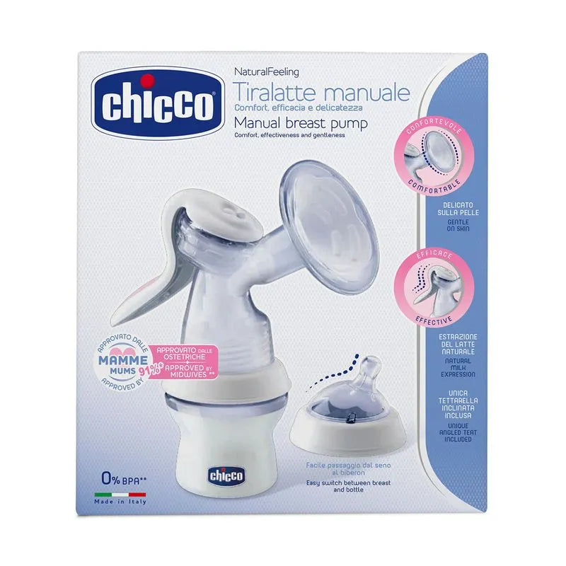 TIRA LECHE CHICCO MANUAL NAT FELL