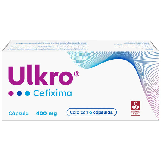 ULKRO 400 MG 6 CAPS              N