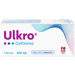 ULKRO 400 MG 6 CAPS              N