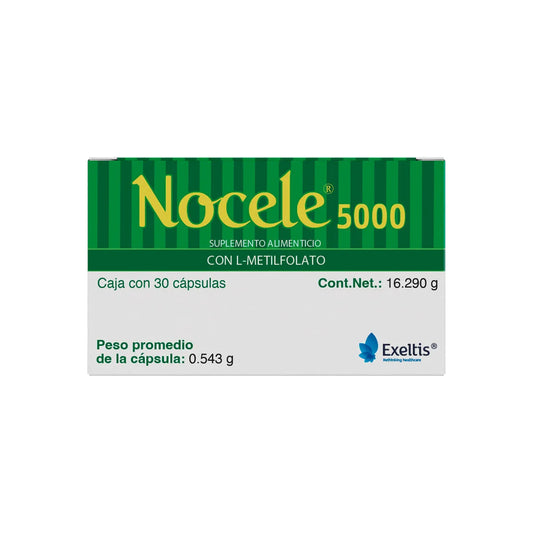 NOCELE 5000 CAJA CON 30 CÁPSULAS