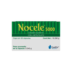 NOCELE 5000 CAJA CON 30 CÁPSULAS